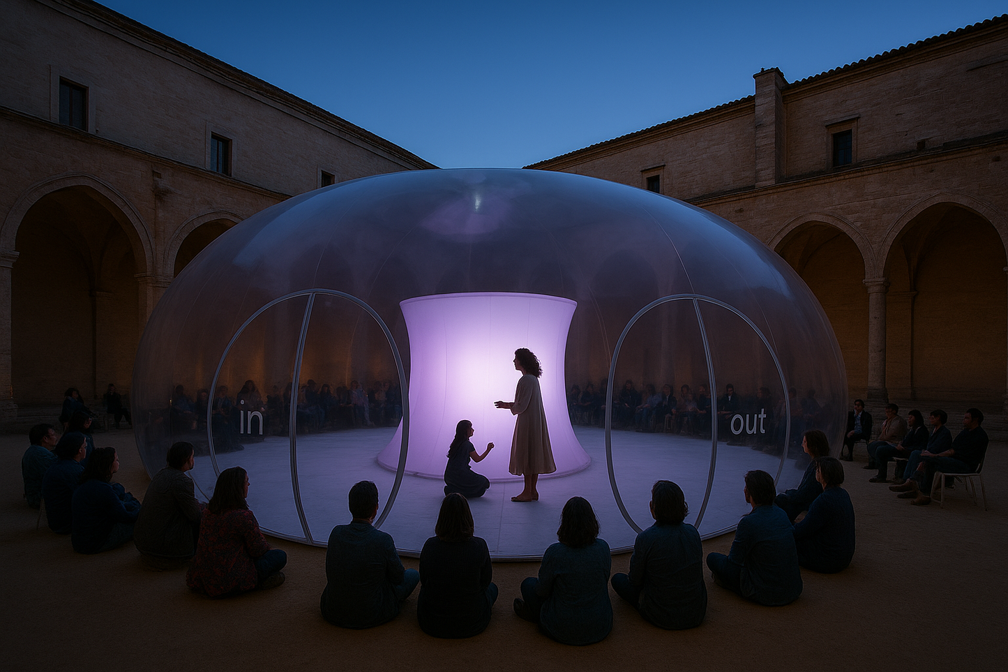 Large Outdoor Inflatable Bubble Tent – Transparent Dome for Parties, Events & Trade Shows