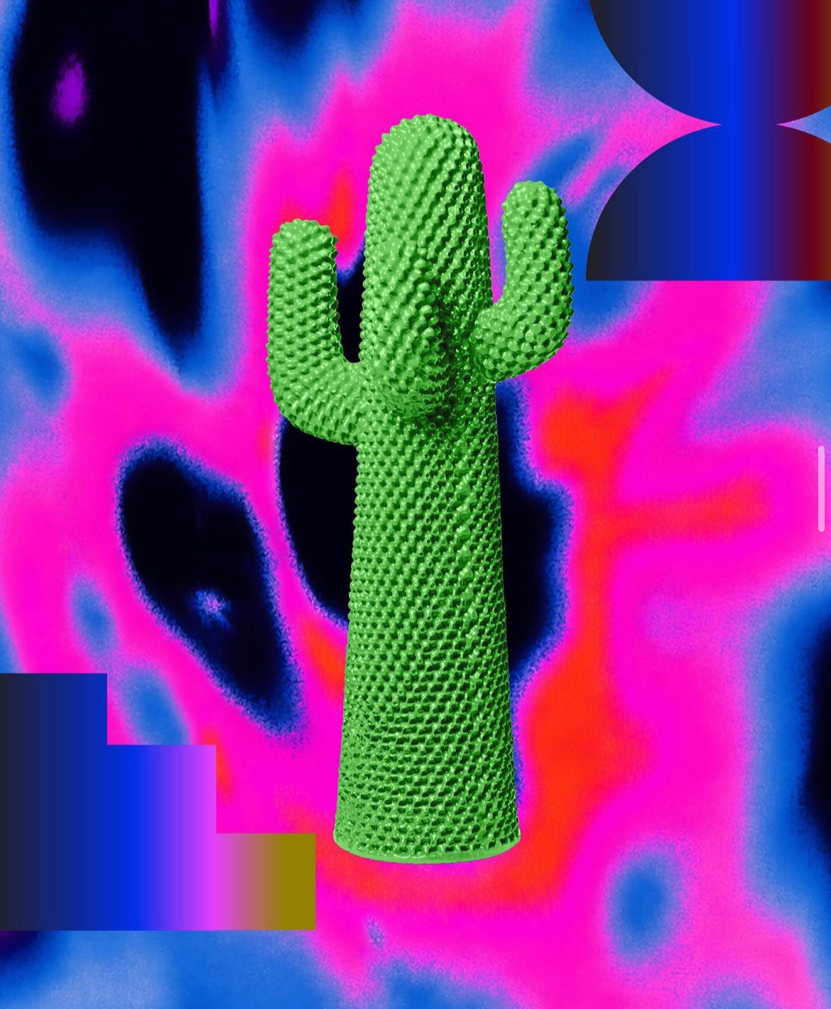 CACTUS SCULPTURE - Creative Decor and Luxury Art Piece