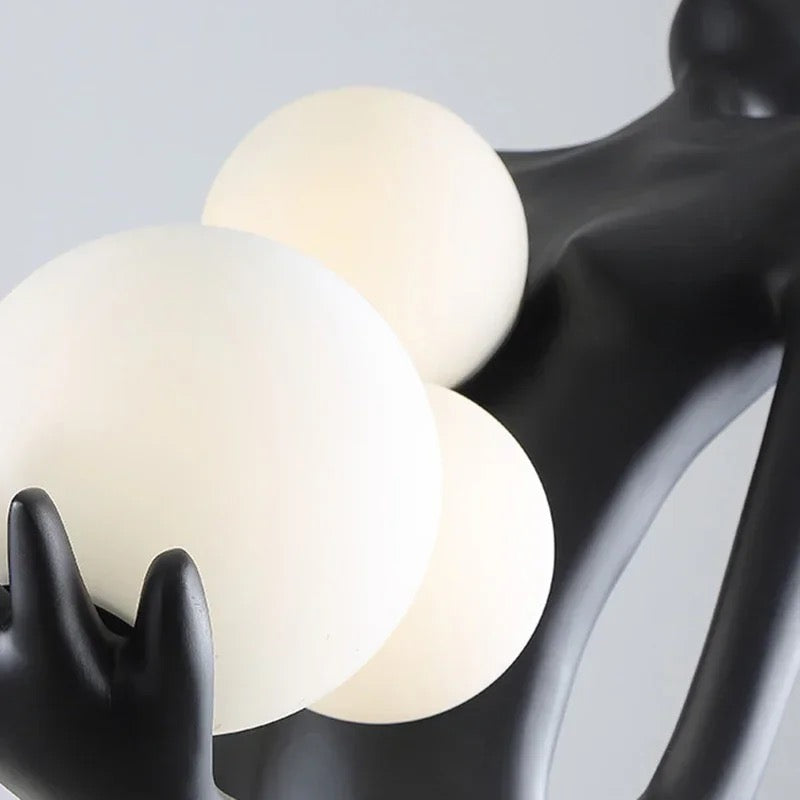 Human Floor Lamp – Modern Indoor Lighting