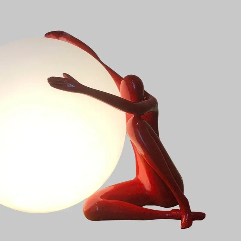 Human Table Lamp – Modern Indoor Lighting