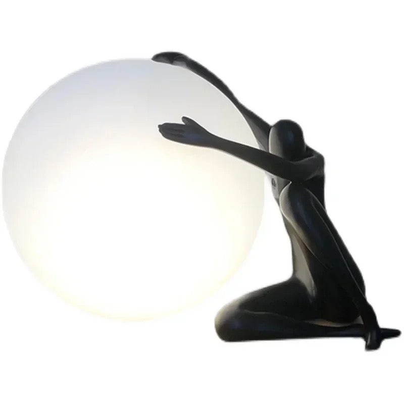 Human Table Lamp – Modern Indoor Lighting