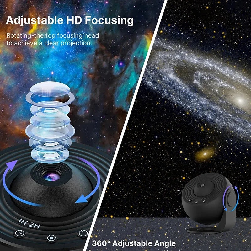 LED Night Light Galaxy Projector