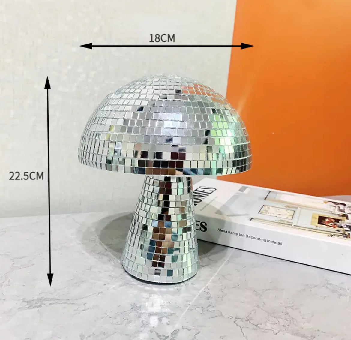 DISCO MUSHROOM DECOR