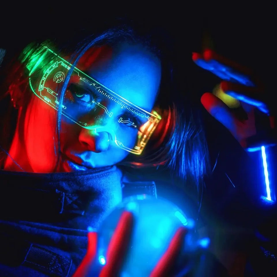 COLOR LED LUMINOUS GLASSES