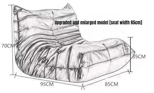 π Caterpillar Sofa