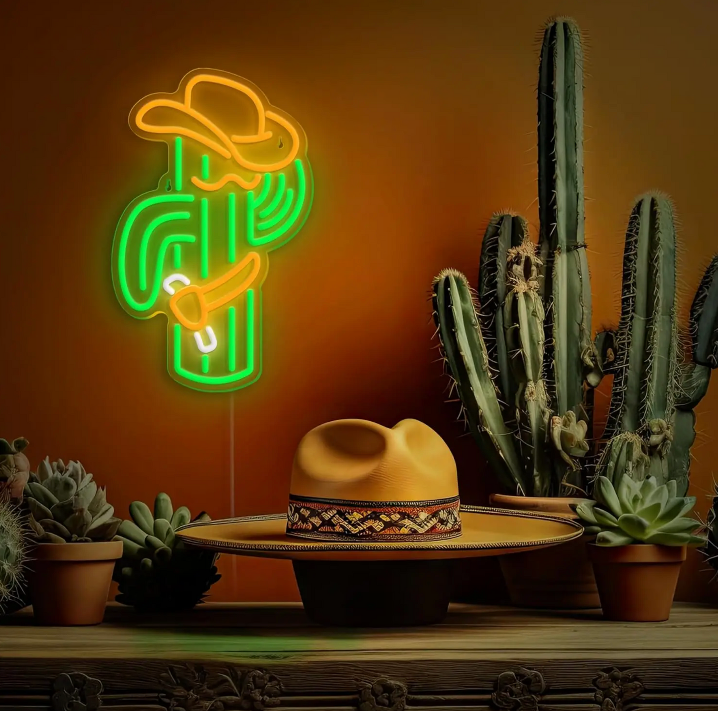 Cactus Neon Sign
