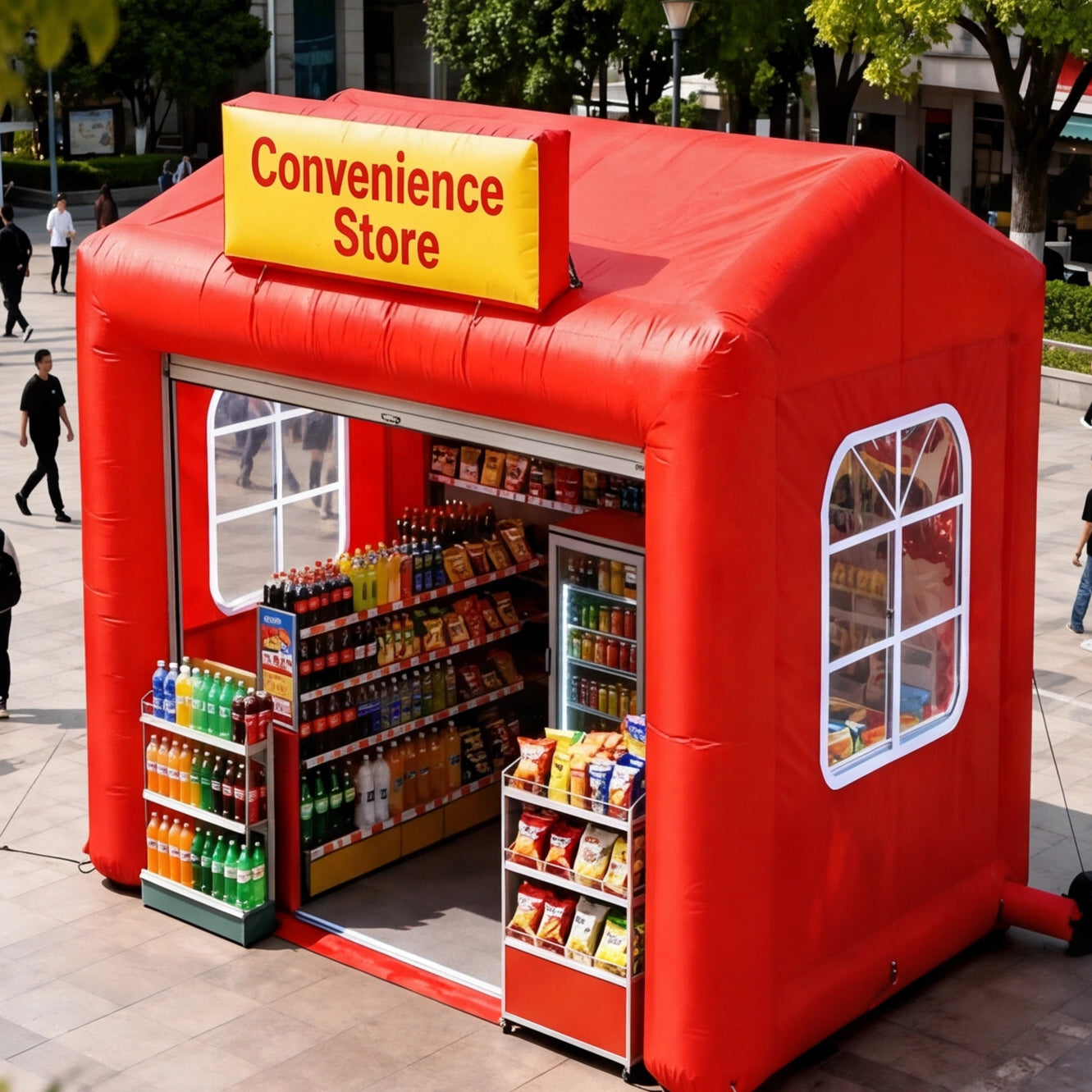 Inflatable Convenience Store Booth