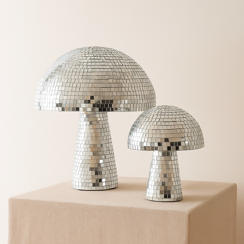 DISCO MUSHROOM DECOR