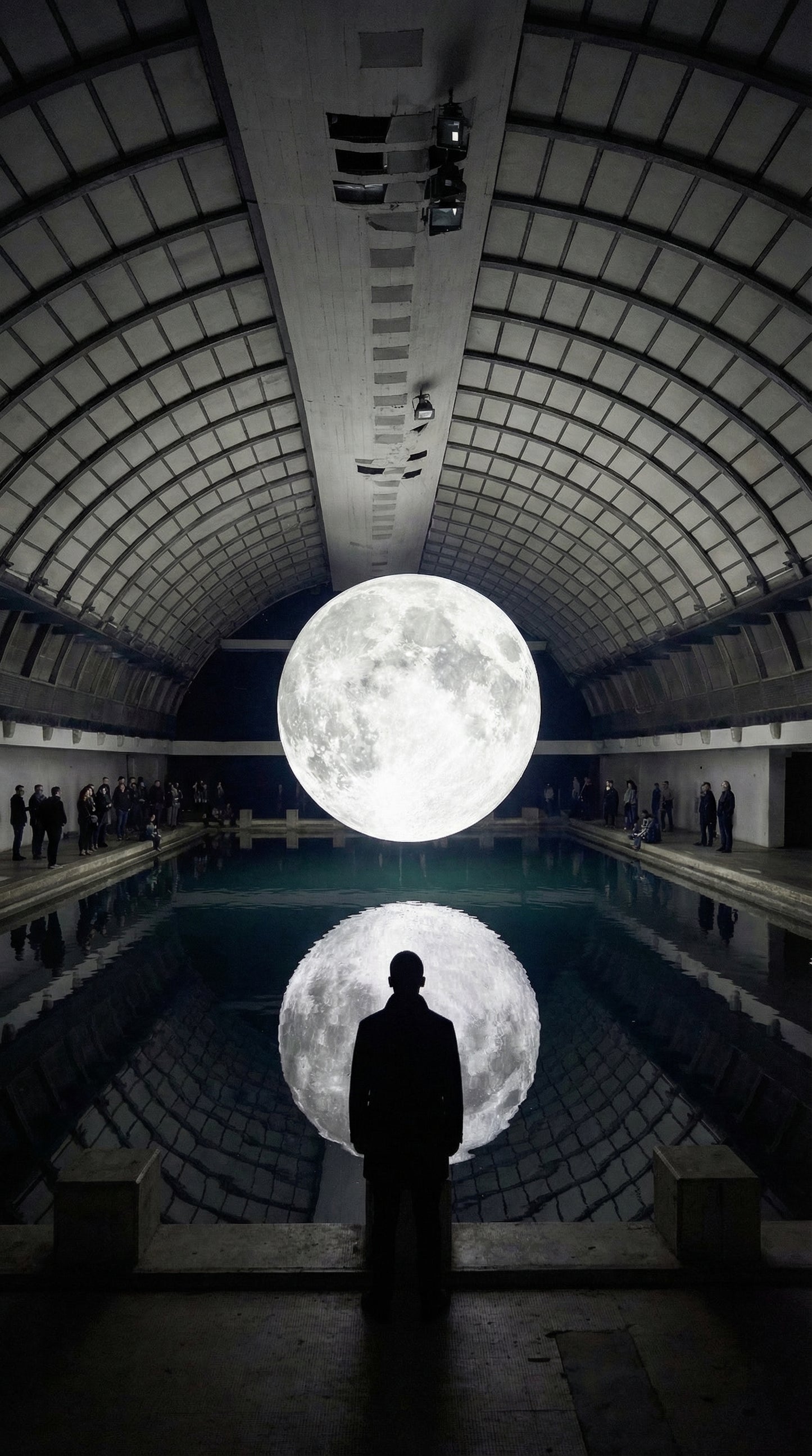 INFLATABLE LED MOON BALL / Air Blown Balloon