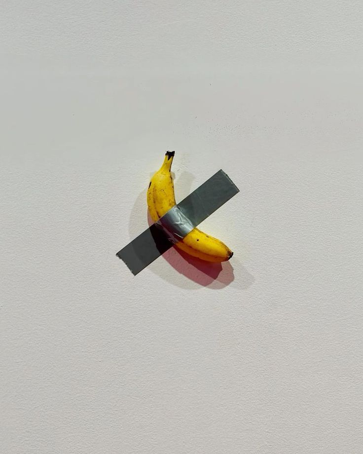 Banana Resin Wall Sculpture