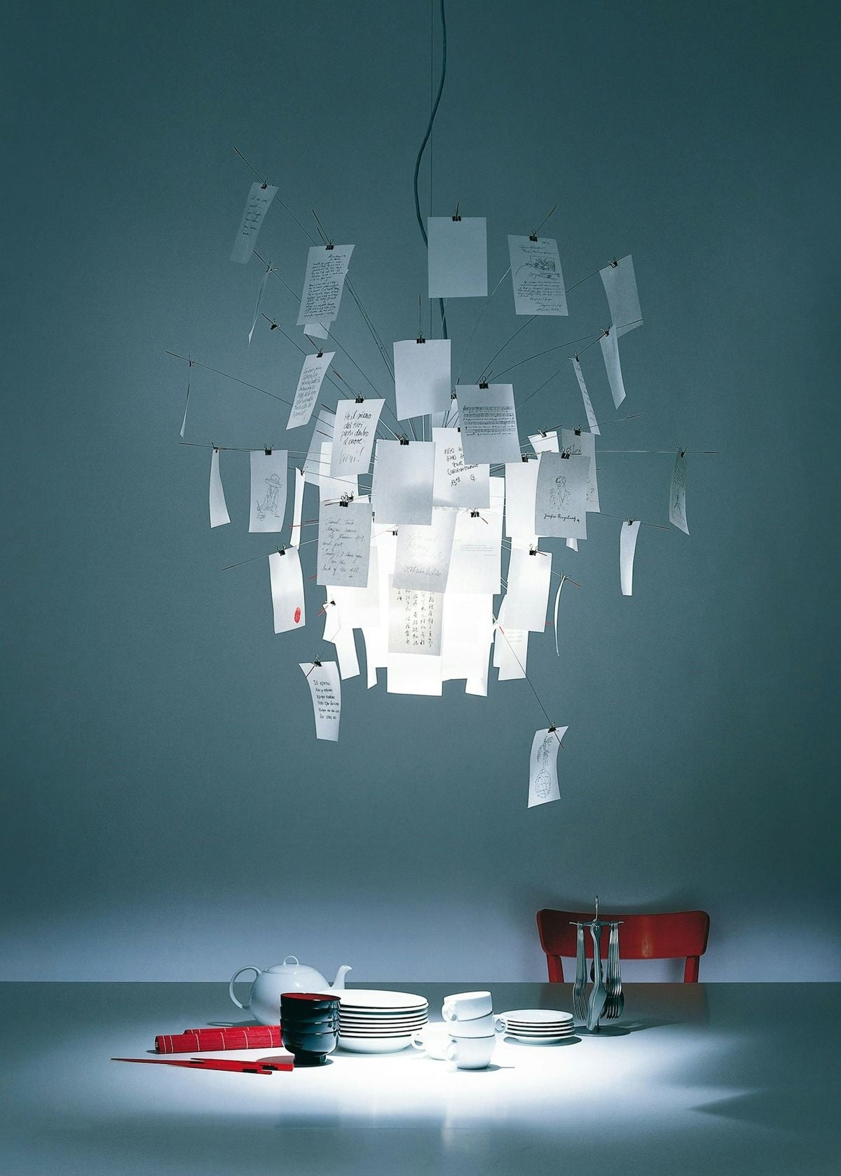 Paper Chandelier
