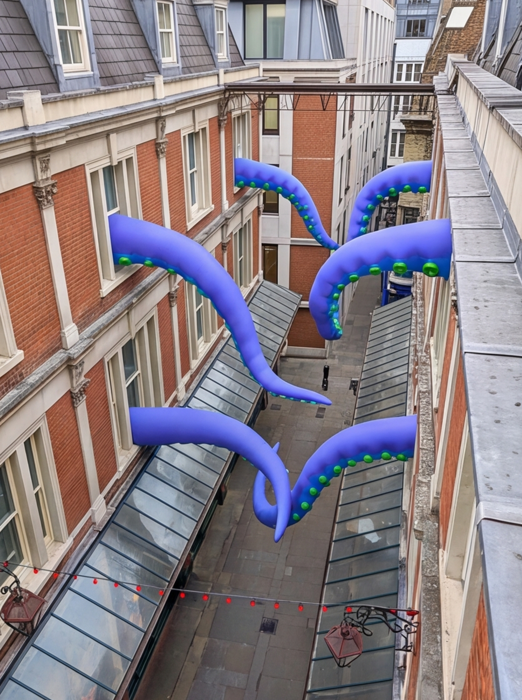 Giant Inflatable Octopus Tentacle – Event Decoration