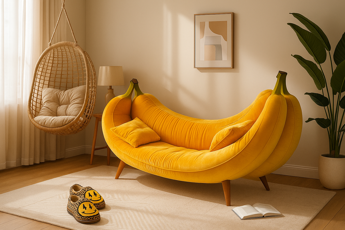 🍌 Banana Style Sofa