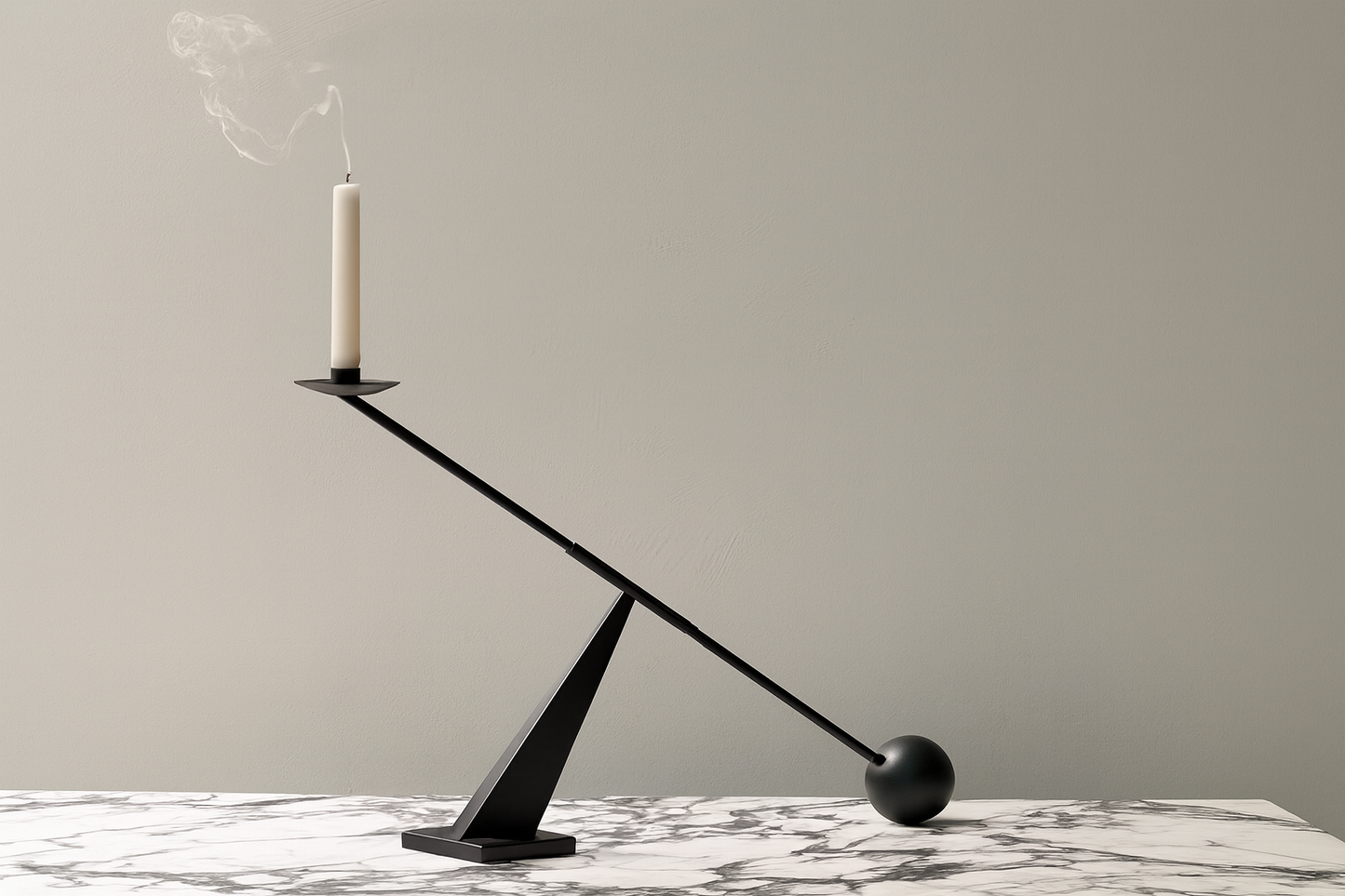 Geometric Candle Stand – Contemporary Home Decor