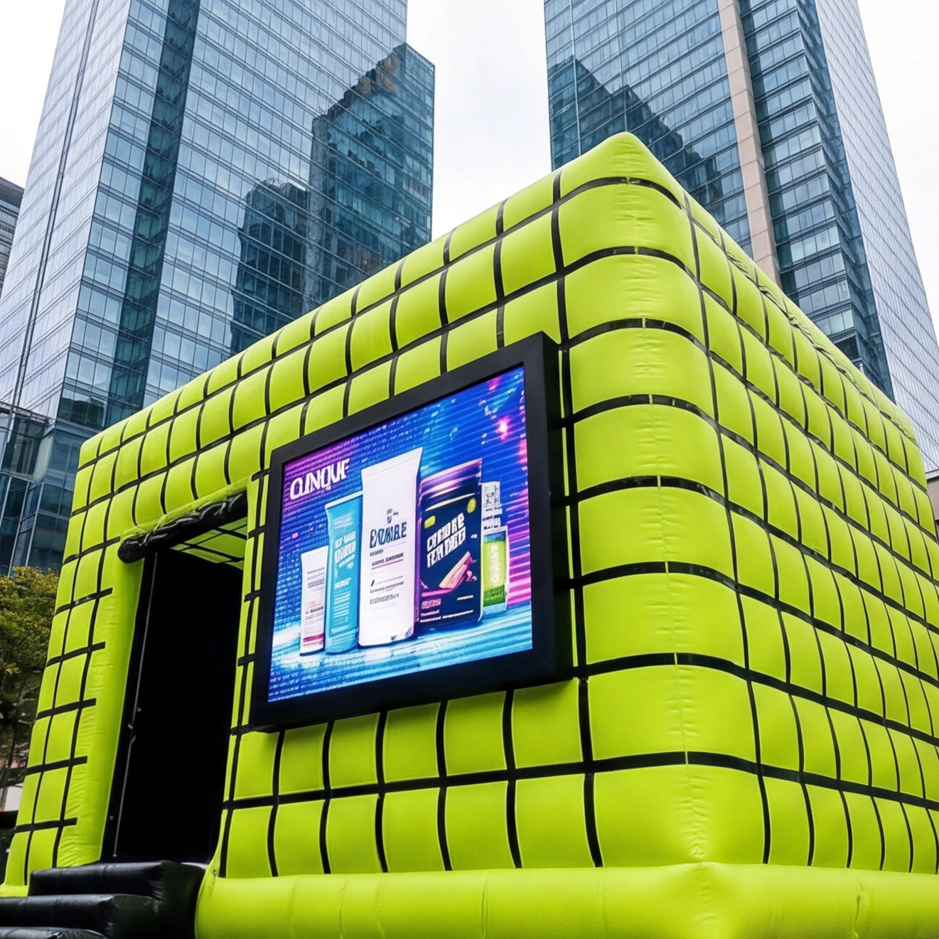 Inflatable Transparent Retail Booth