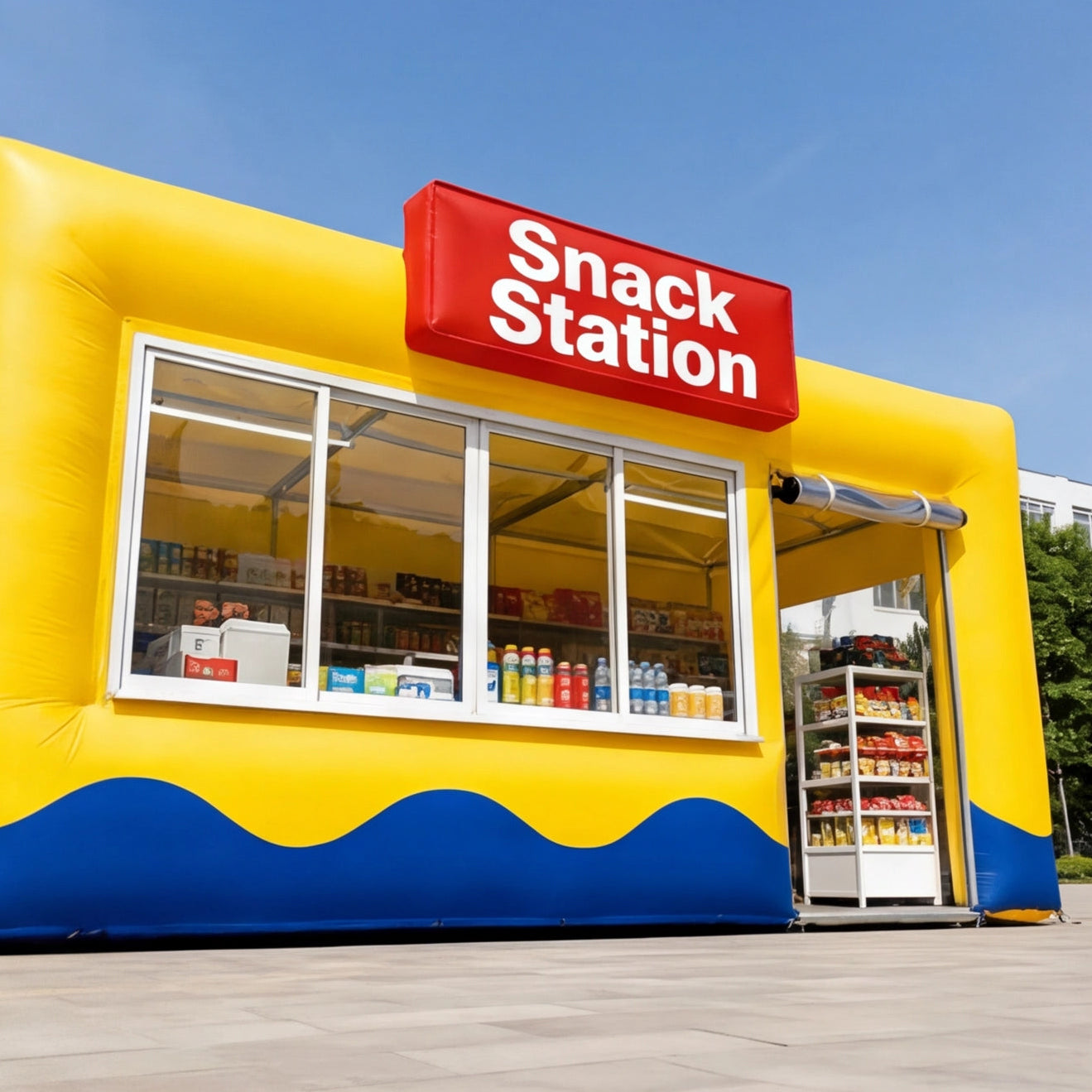Inflatable Snack Station Kiosk