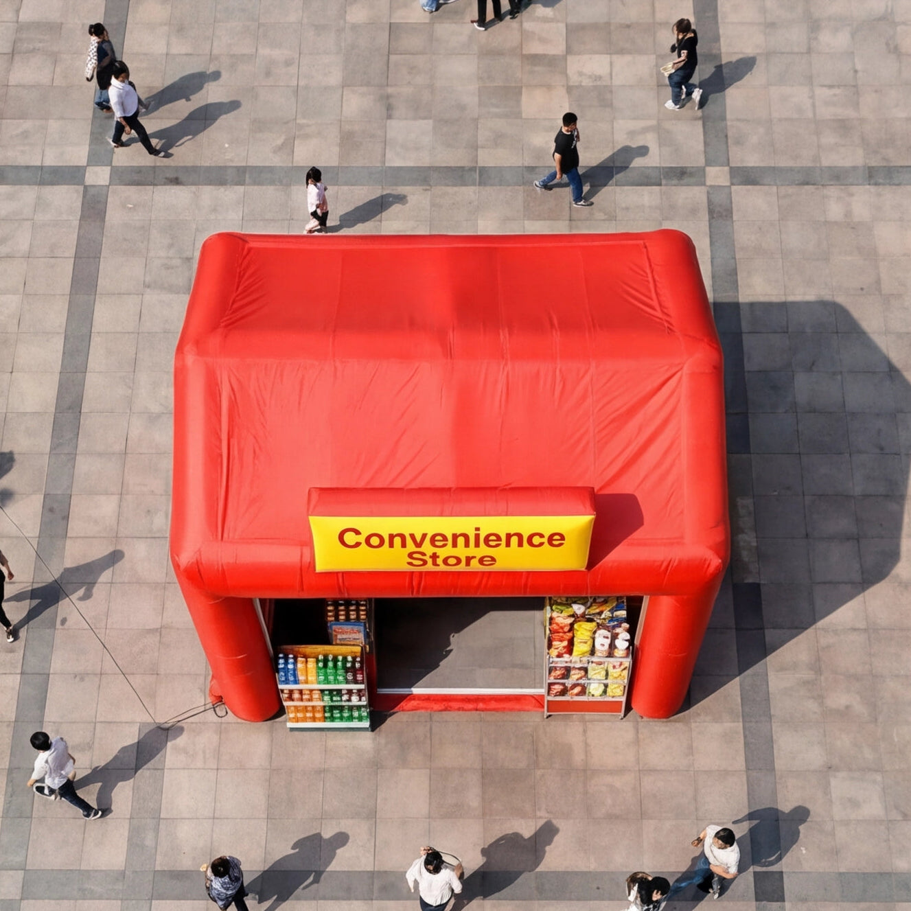Inflatable Convenience Store Booth