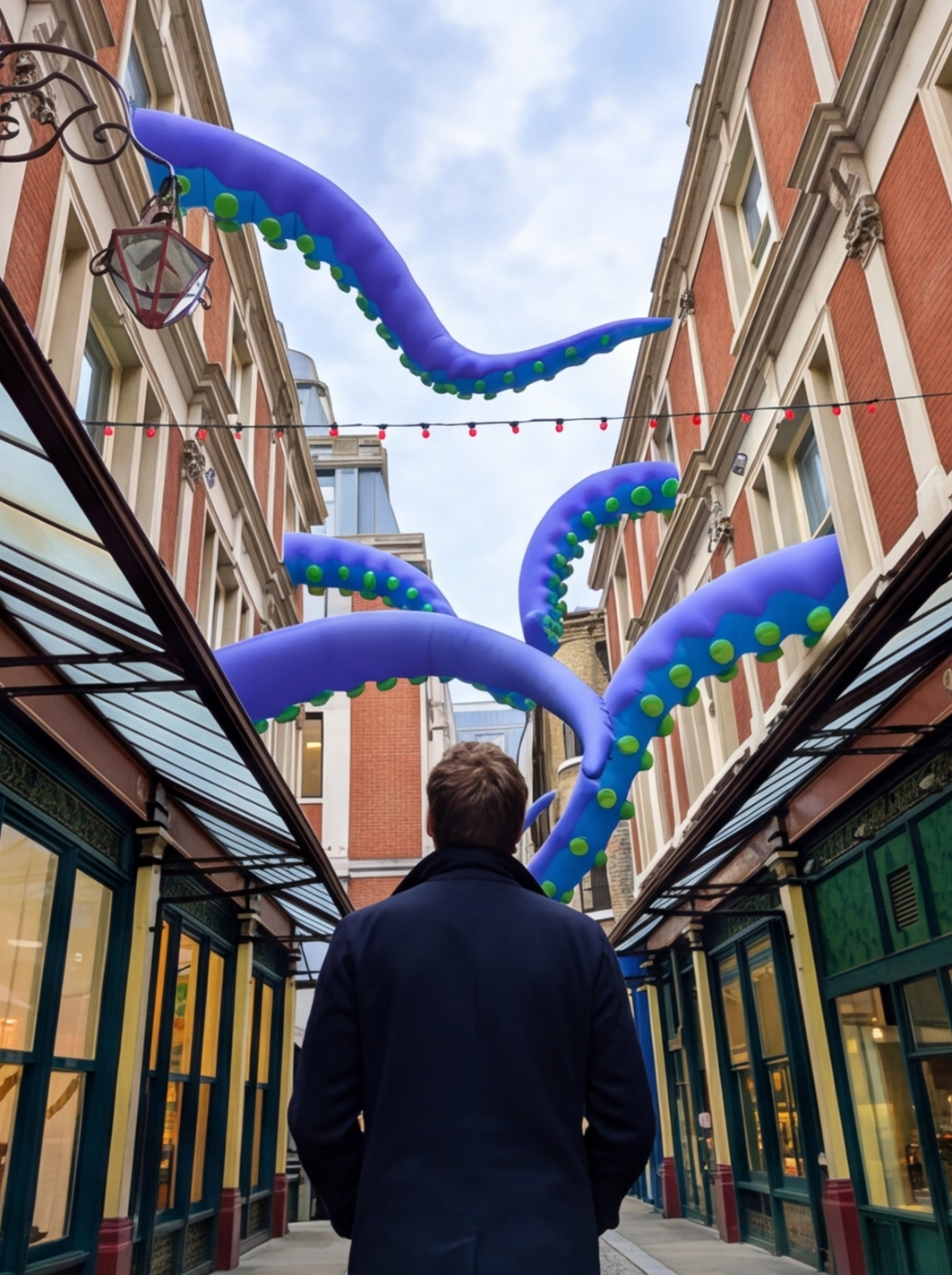 Giant Inflatable Octopus Tentacle – Event Decoration