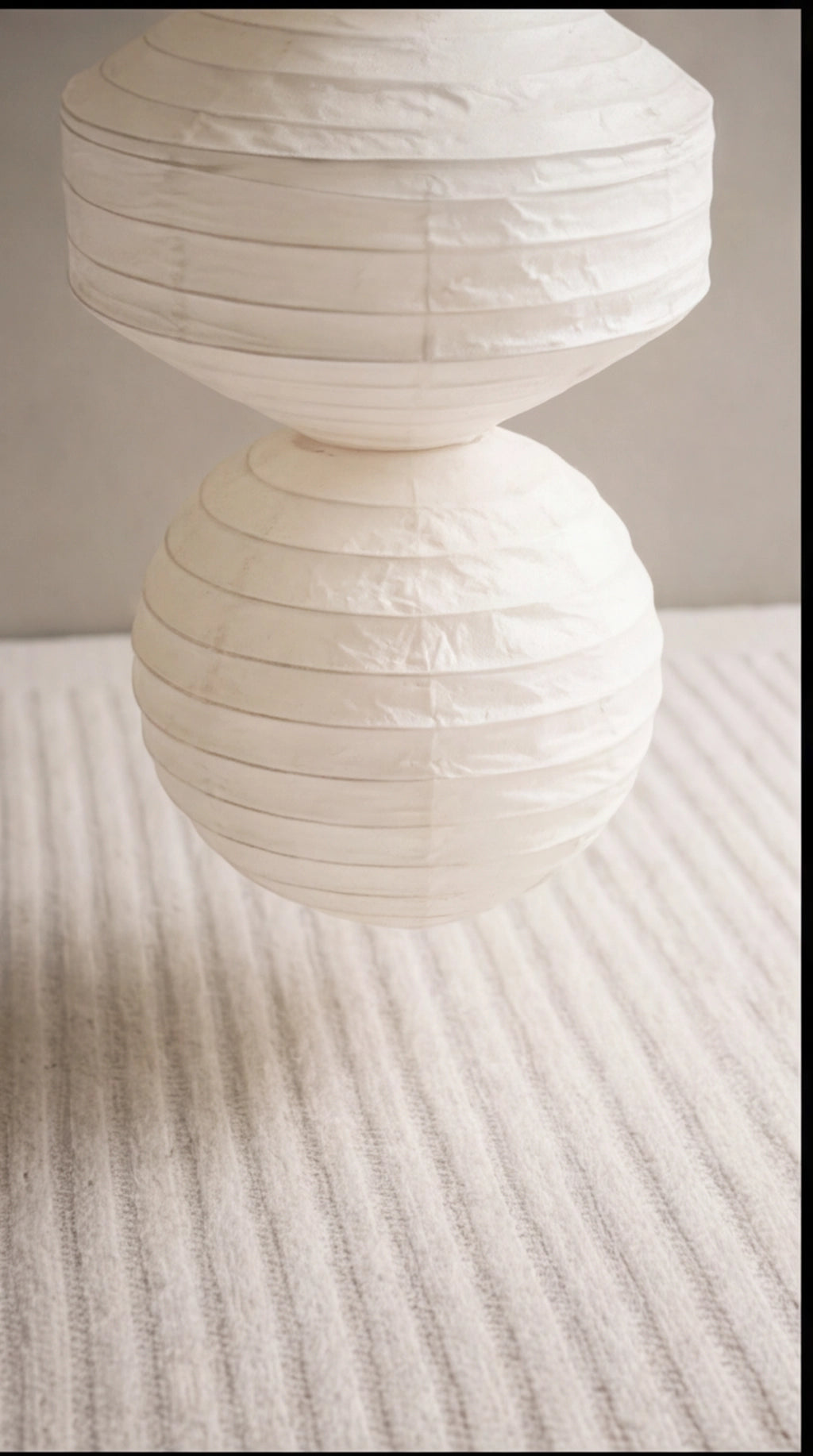 JAPANESE RICE PAPER LAMP