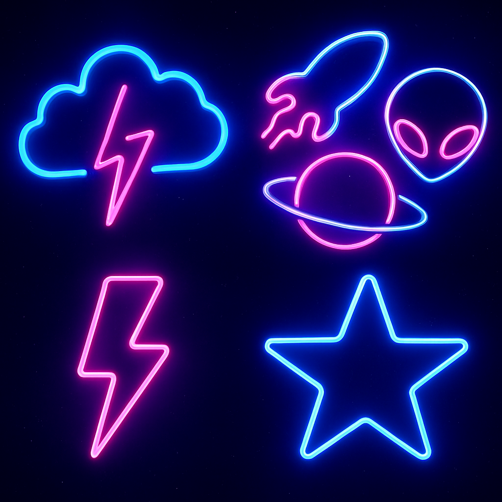 Neon Light – USB/Battery Powered LED Room Decor