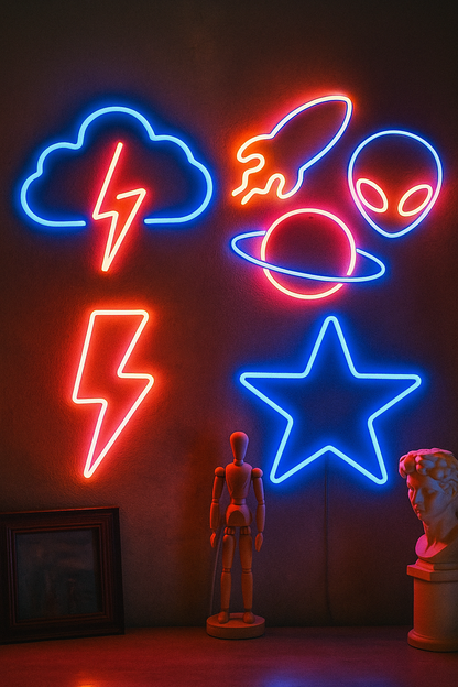 Neon Light – USB/Battery Powered LED Room Decor