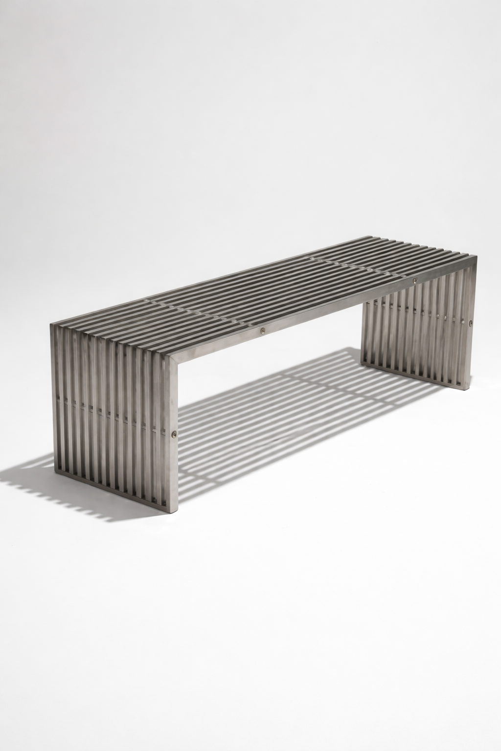 Modern Stainless Steel - Bench/ Stool