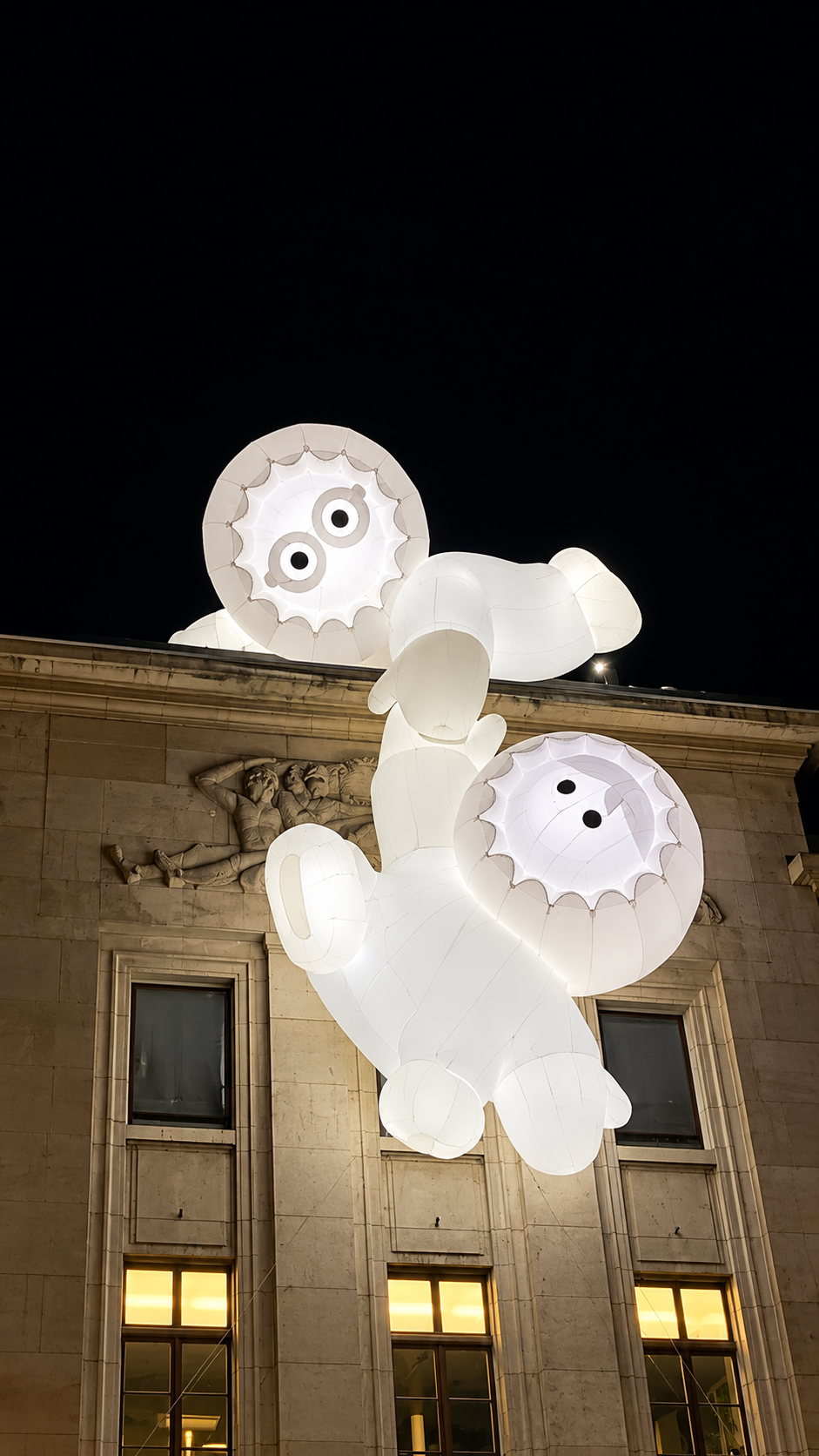 Inflatable Snowman Arch