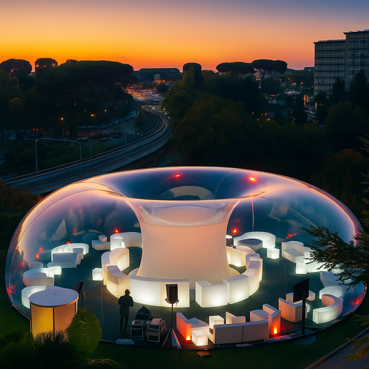 Large Outdoor Inflatable Bubble Tent – Transparent Dome for Parties, Events & Trade Shows