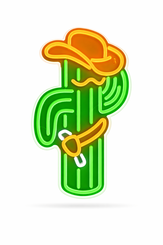 Cactus Neon Sign