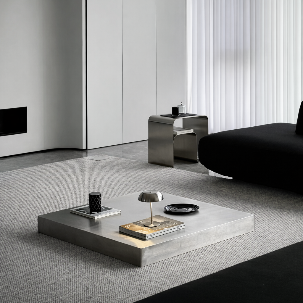 Stainless Steel Coffe Table