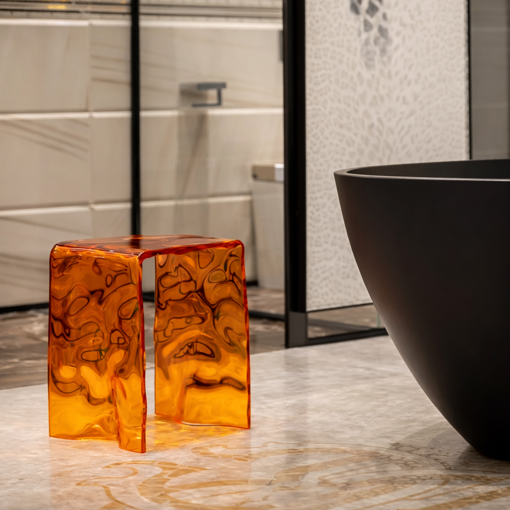 Modern Acrylic Stool