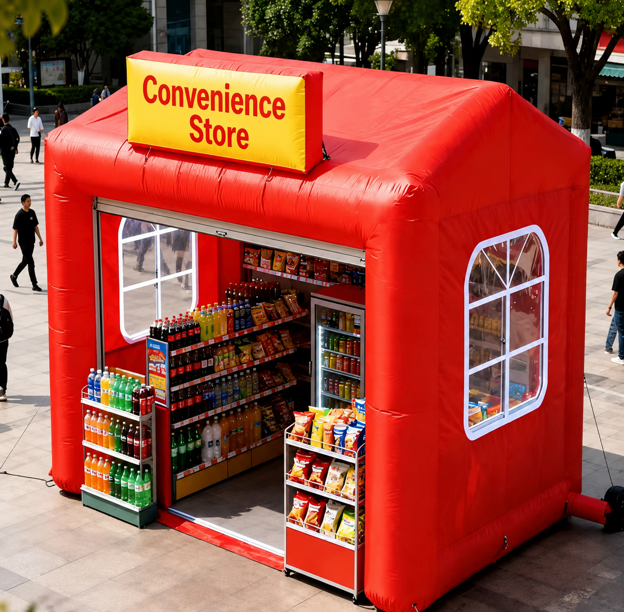 Inflatable Convenience Store Booth