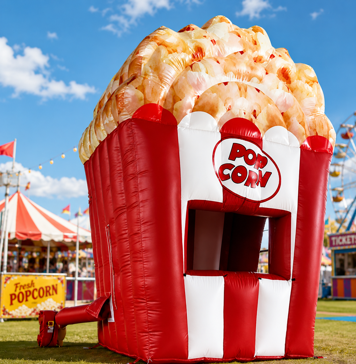 Inflatable Popcorn Booth