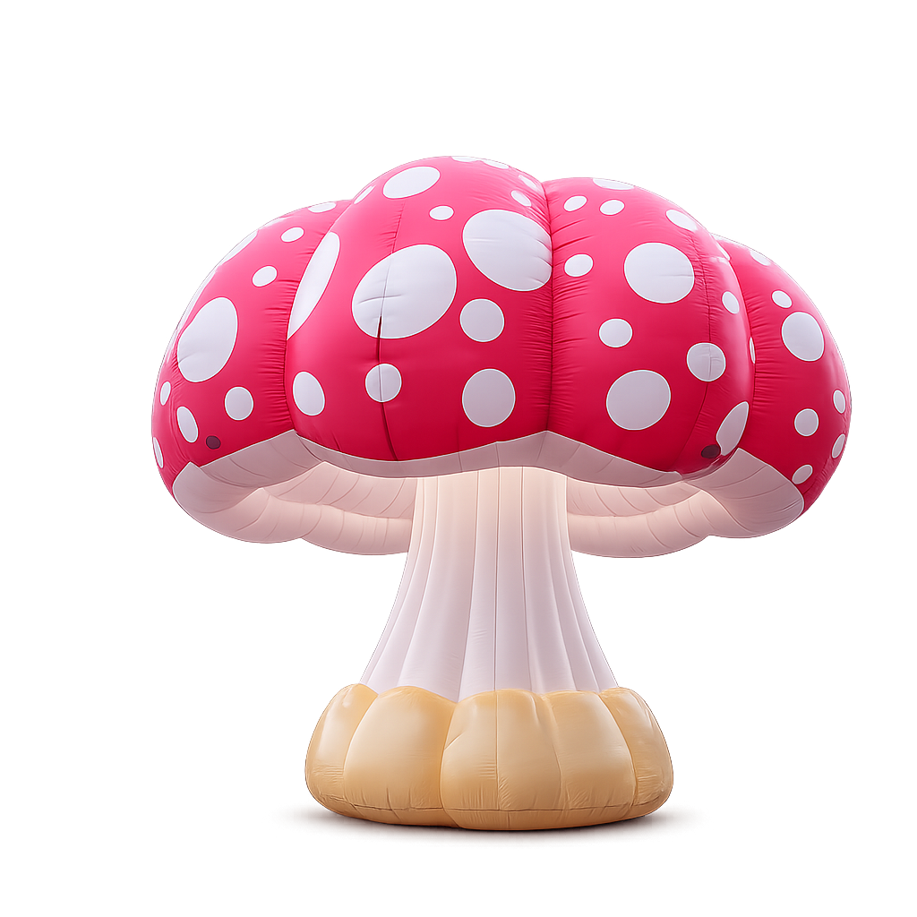 INFLATABLE MUSHROOM