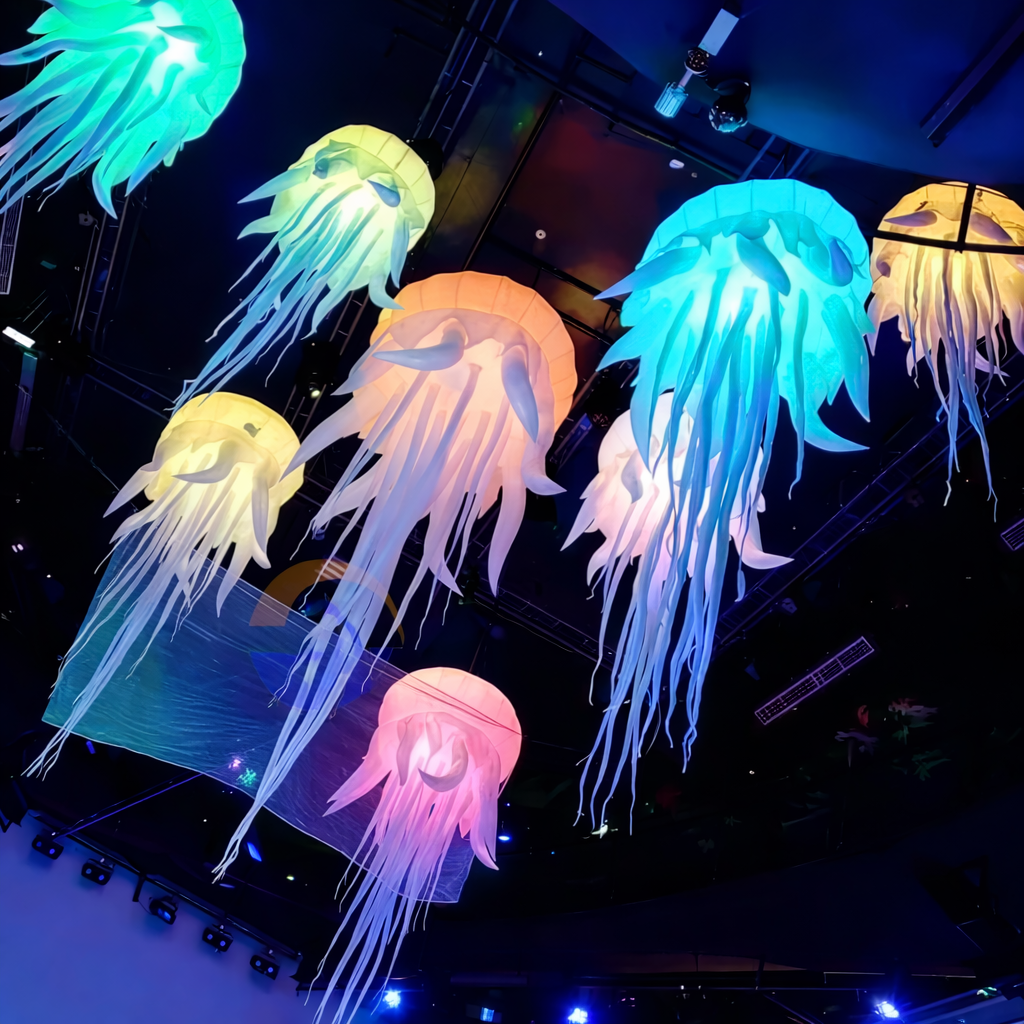 Giant Inflatable LED Jellyfish – Medusa Balloon Decor