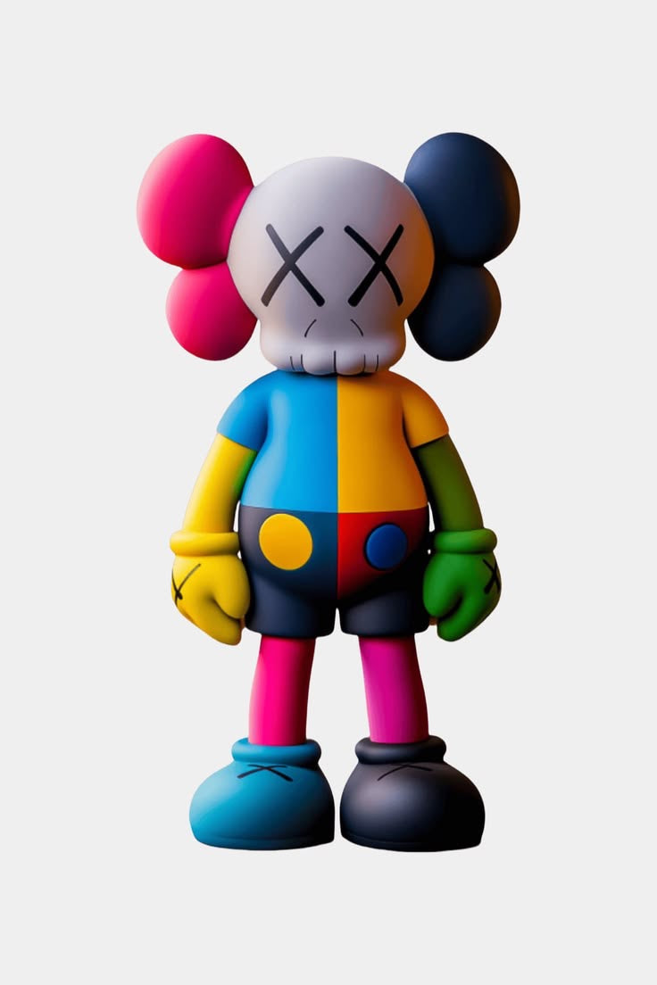 KAWS-Inspired Fiberglass Sculpture