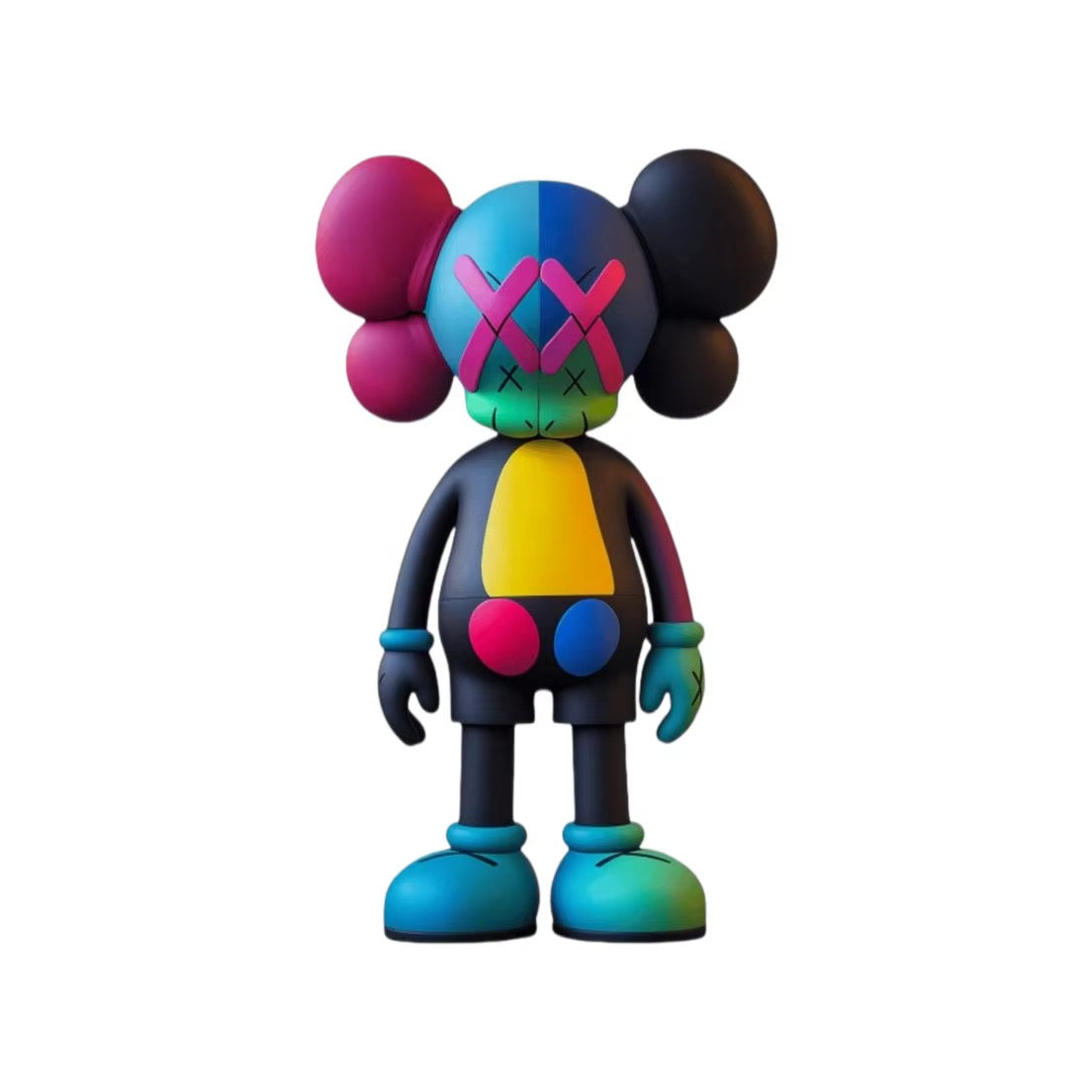 KAWS-Inspired Fiberglass Sculpture