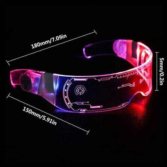 COLOR LED LUMINOUS GLASSES