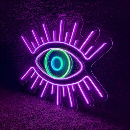 EYE NEON SIGN /  Wall Art Decor Neon