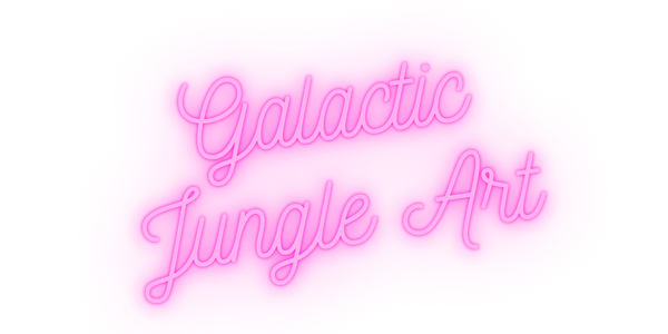 GALACTIC JUNGLE ART 