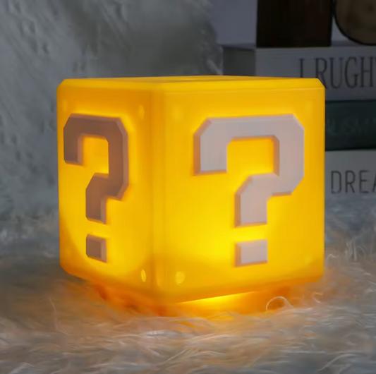 Question Block, Night Light – Gaming-Inspired Decor