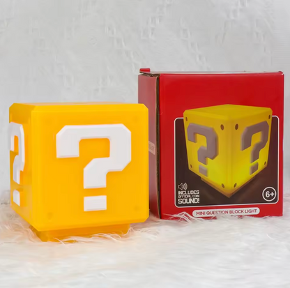 Question Block, Night Light – Gaming-Inspired Decor