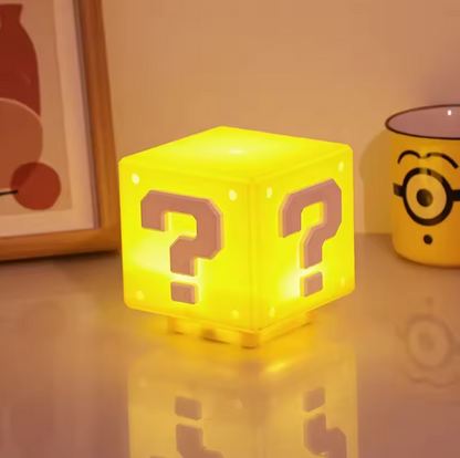 Question Block, Night Light – Gaming-Inspired Decor
