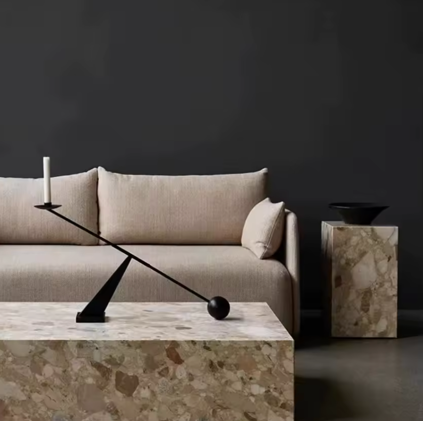 Geometric Candle Stand – Contemporary Home Decor