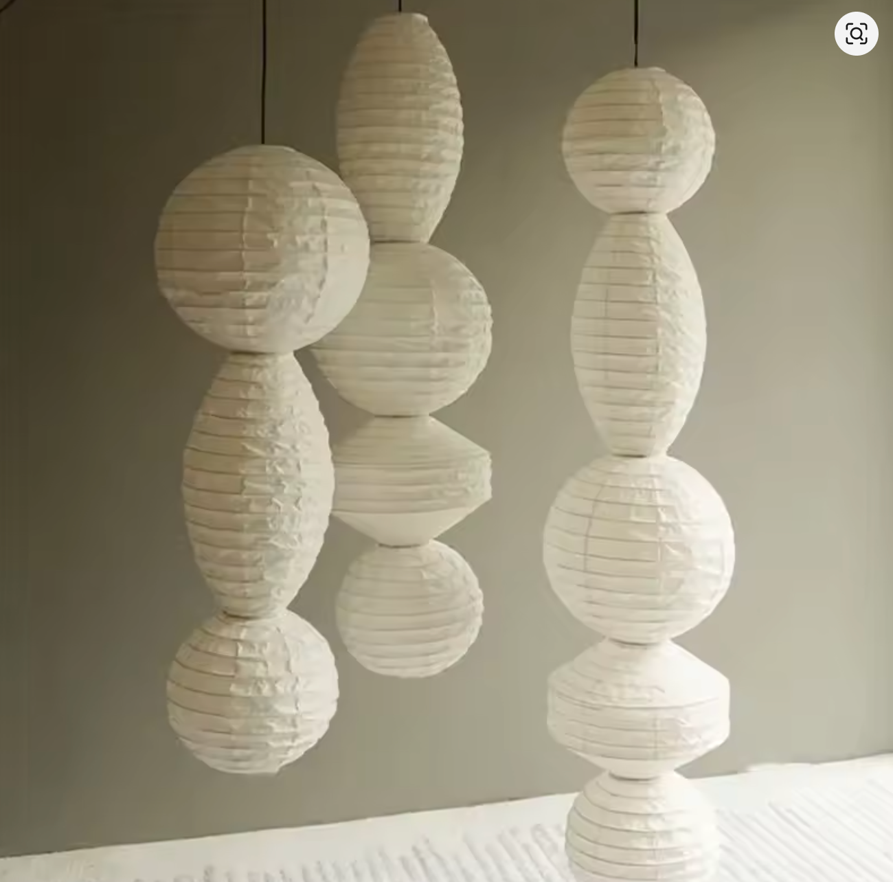 JAPANESE RICE PAPER LAMP
