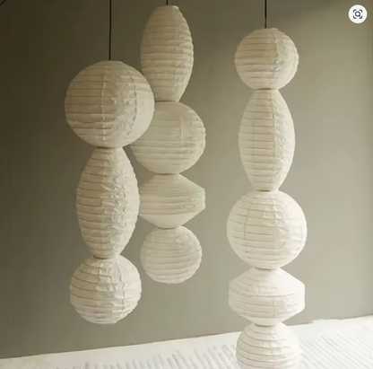 JAPANESE RICE PAPER LAMP
