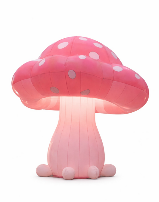 Giant Pink Mushroom