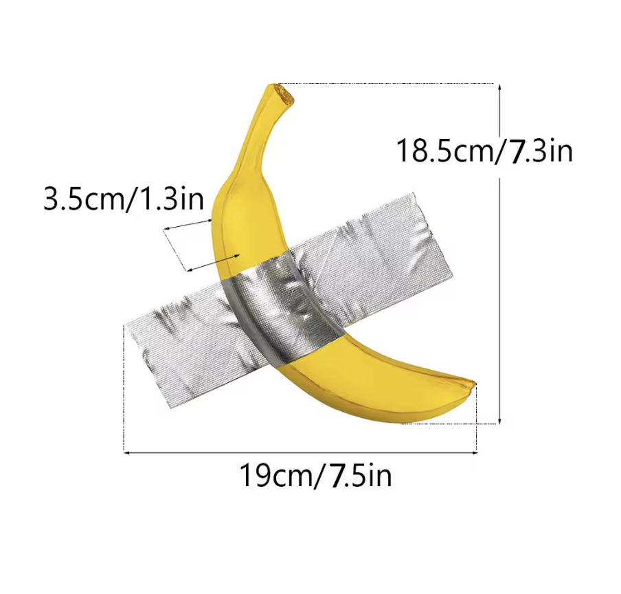 Banana Resin Wall Sculpture