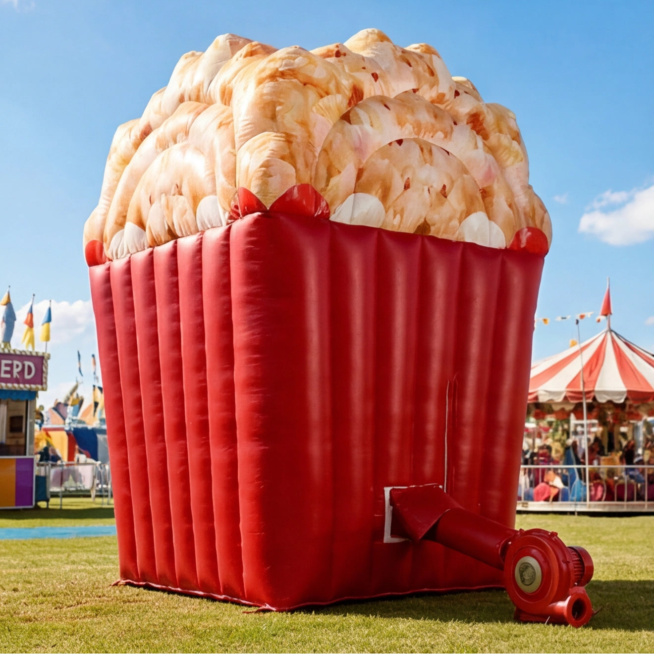 Inflatable Popcorn Booth