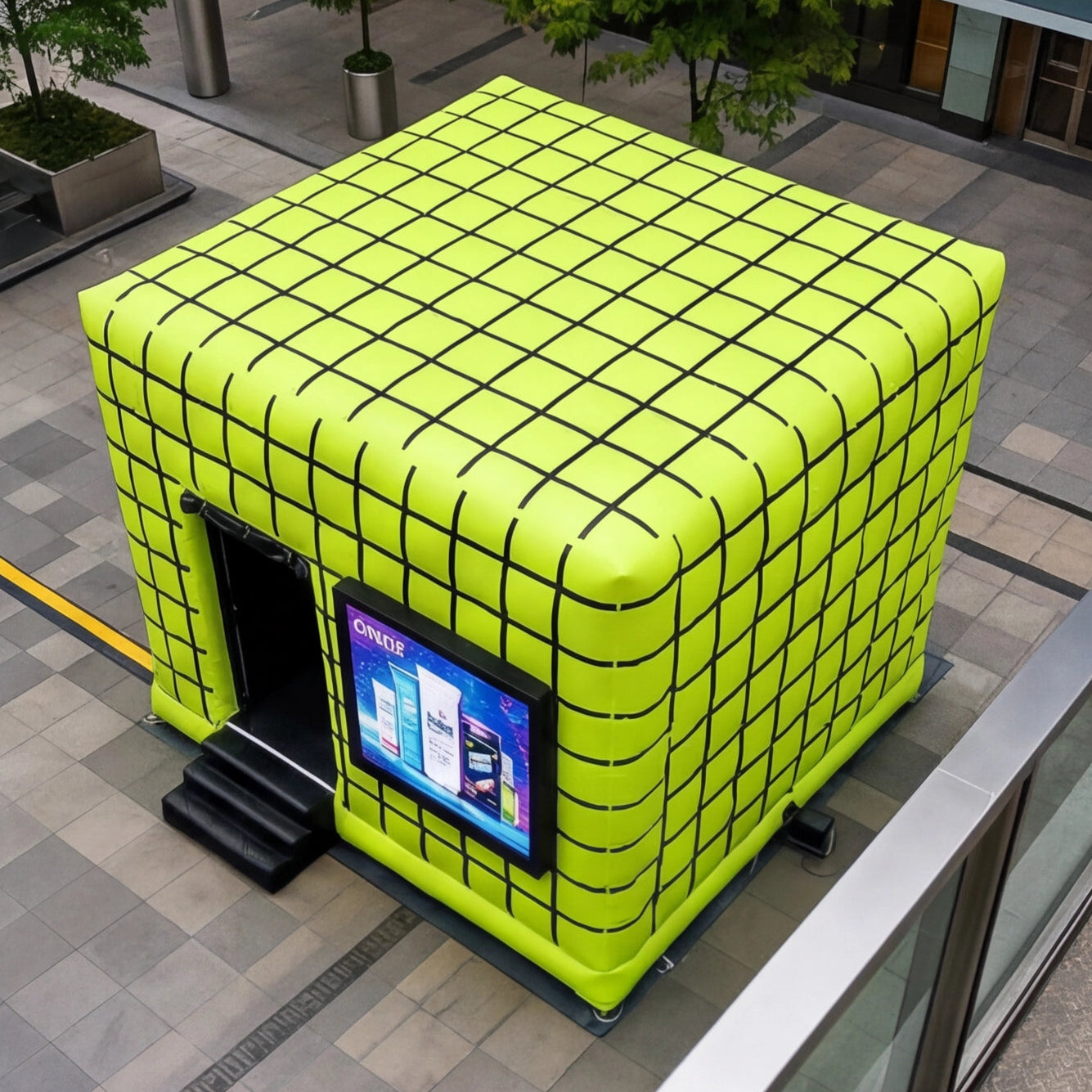 Inflatable Transparent Retail Booth